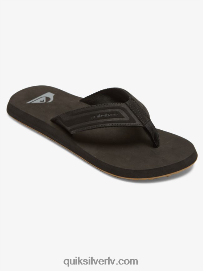 vīriešiem Quiksilver pērtiķa uzgriežņu atslēgas slaidu sandales melns 88064R971