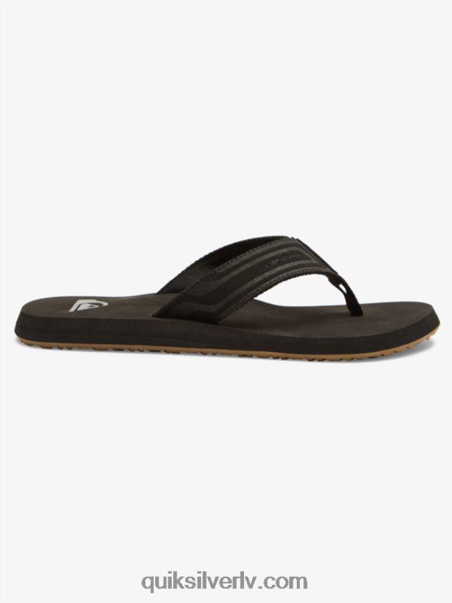 vīriešiem Quiksilver pērtiķa uzgriežņu atslēgas slaidu sandales melns 88064R971