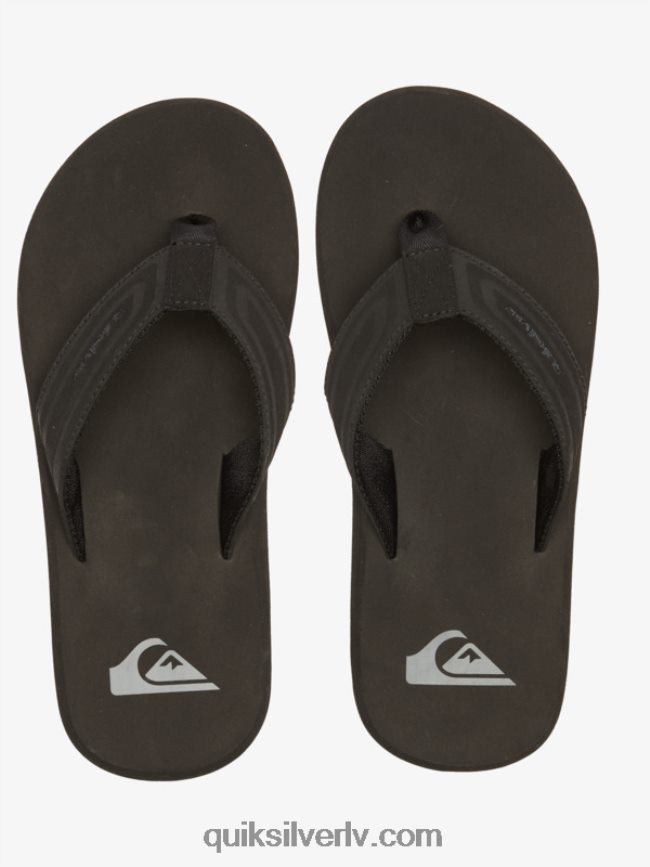 vīriešiem Quiksilver pērtiķa uzgriežņu atslēgas slaidu sandales melns 88064R971
