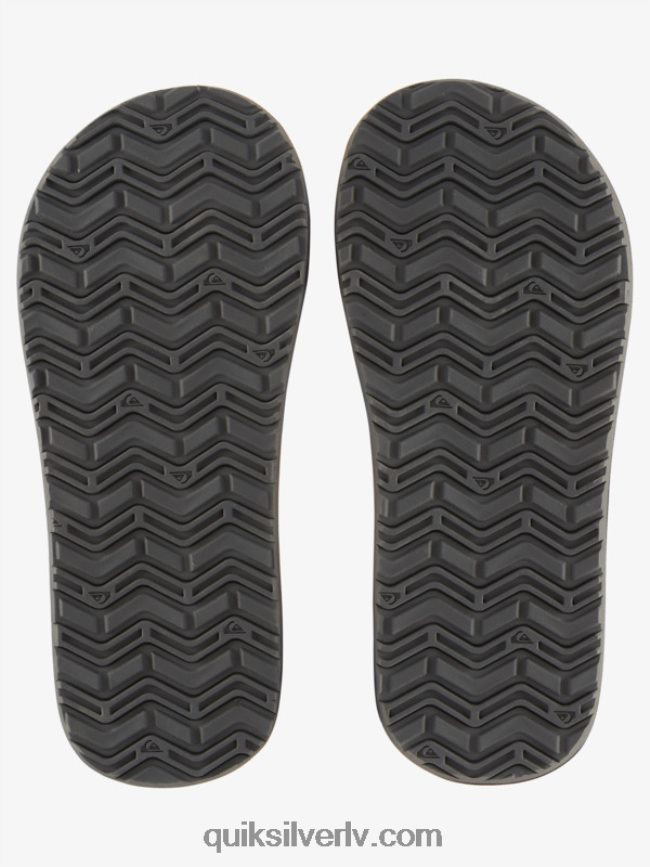 vīriešiem Quiksilver pērtiķa uzgriežņu atslēgas slaidu sandales pelēks 1 88064R974