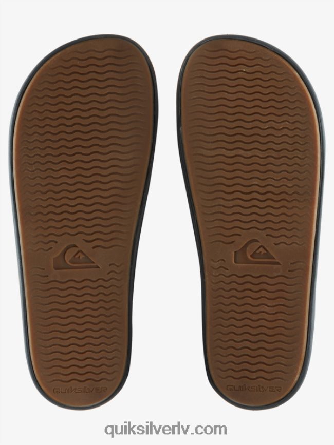 vīriešiem Quiksilver rivi dubultā regulējamas sandales pelēks/melns/zaļš 88064R1078