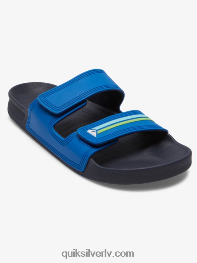 vīriešiem Quiksilver rivi dubultā regulējamas sandales zils 1 88064R1077