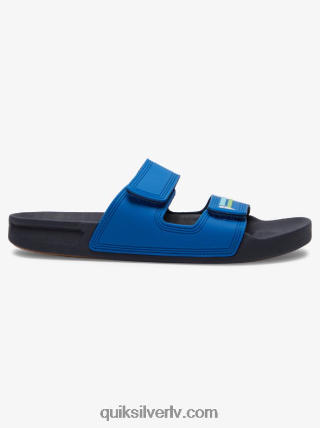 vīriešiem Quiksilver rivi dubultā regulējamas sandales zils 1 88064R1077