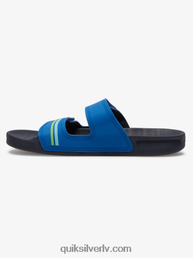 vīriešiem Quiksilver rivi dubultā regulējamas sandales zils 1 88064R1077