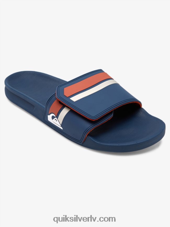 vīriešiem Quiksilver rivi slaidu regulēšanas slīdņus zils 1 88064R1019