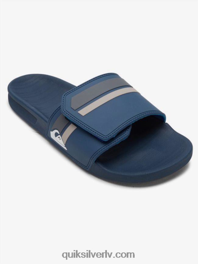 vīriešiem Quiksilver rivi slaidu regulēšanas slīdņus zils/pelēks 88064R1018