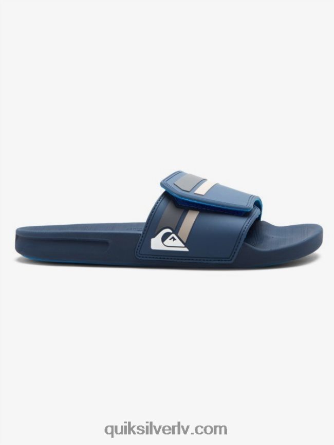 vīriešiem Quiksilver rivi slaidu regulēšanas slīdņus zils/pelēks 88064R1018