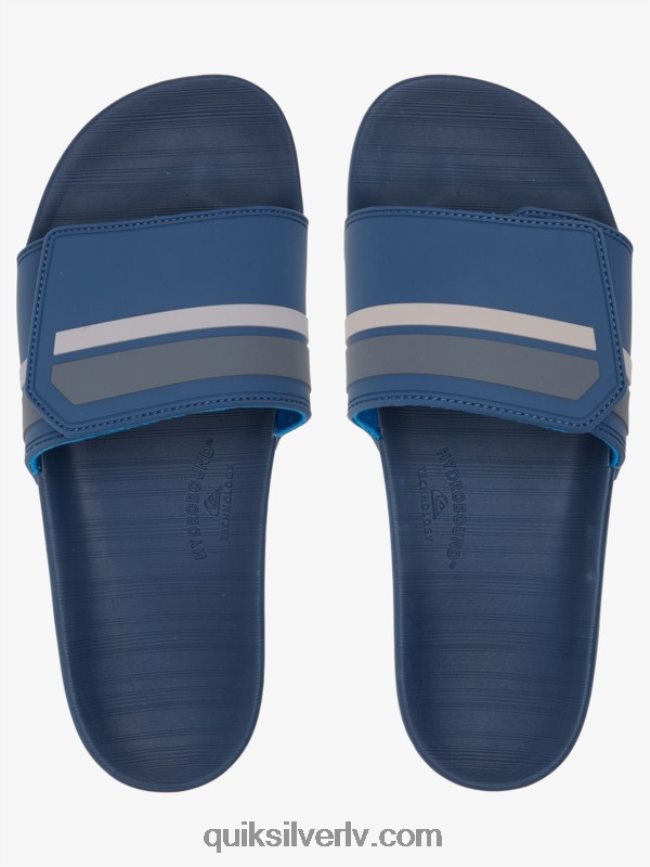 vīriešiem Quiksilver rivi slaidu regulēšanas slīdņus zils/pelēks 88064R1018