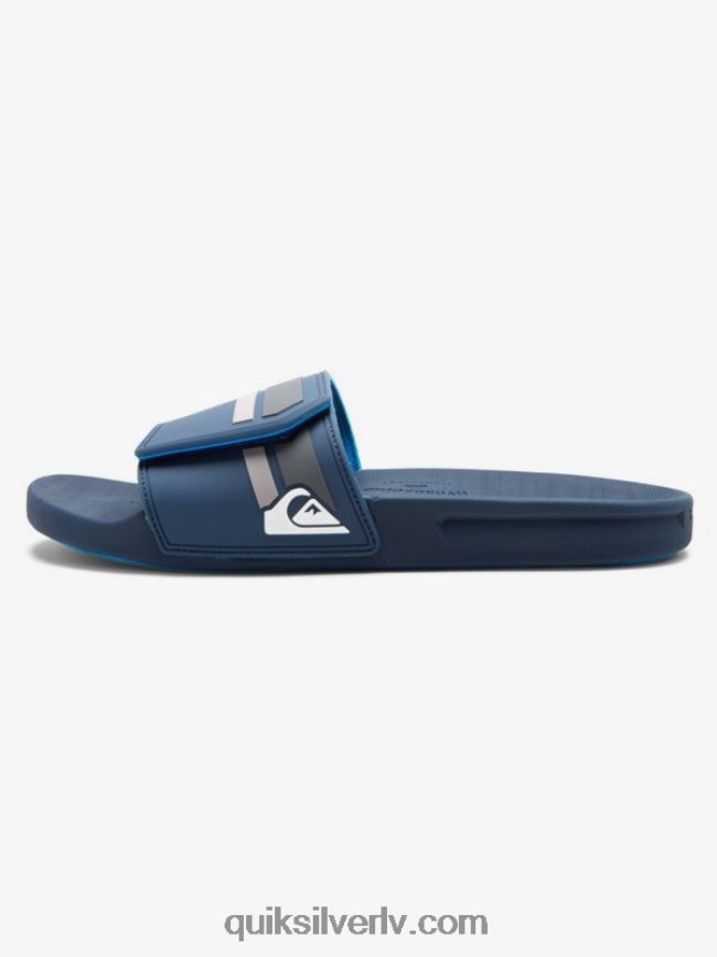 vīriešiem Quiksilver rivi slaidu regulēšanas slīdņus zils/pelēks 88064R1018