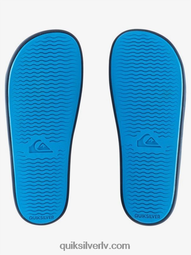 vīriešiem Quiksilver rivi slaidu regulēšanas slīdņus zils/pelēks 88064R1018