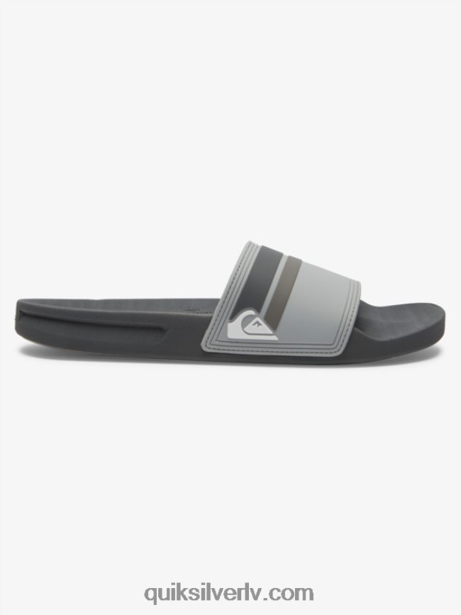 vīriešiem Quiksilver rivi slide slider sandales pelēks 2 88064R762