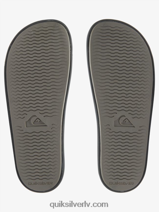 vīriešiem Quiksilver rivi slide slider sandales pelēks 2 88064R762