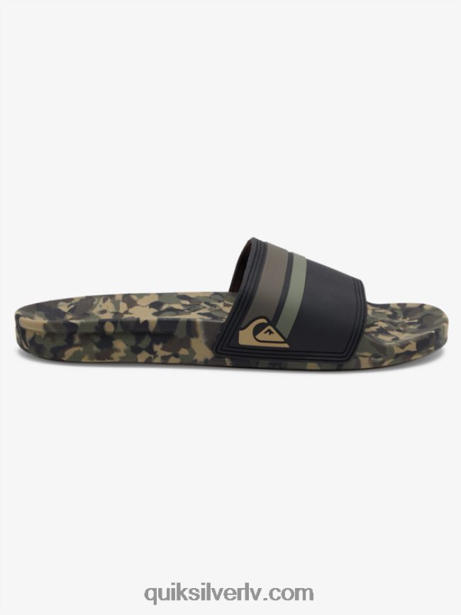 vīriešiem Quiksilver rivi slide slider sandales zaļš 2 88064R761