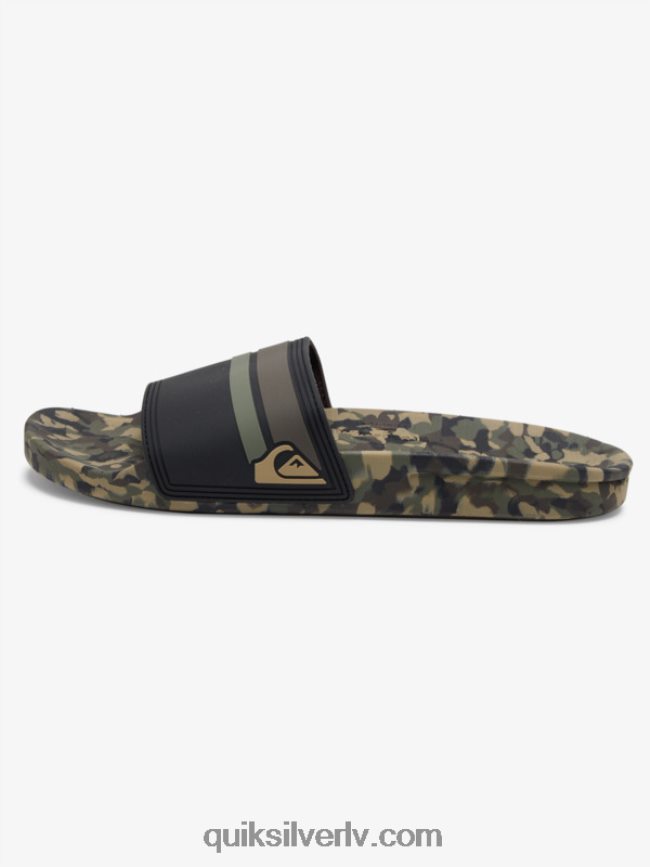 vīriešiem Quiksilver rivi slide slider sandales zaļš 2 88064R761