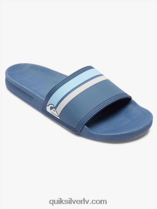 vīriešiem Quiksilver rivi slide slider sandales zils 7 88064R764