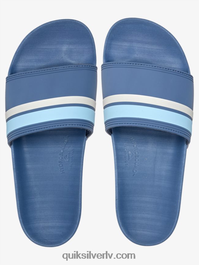 vīriešiem Quiksilver rivi slide slider sandales zils 7 88064R764