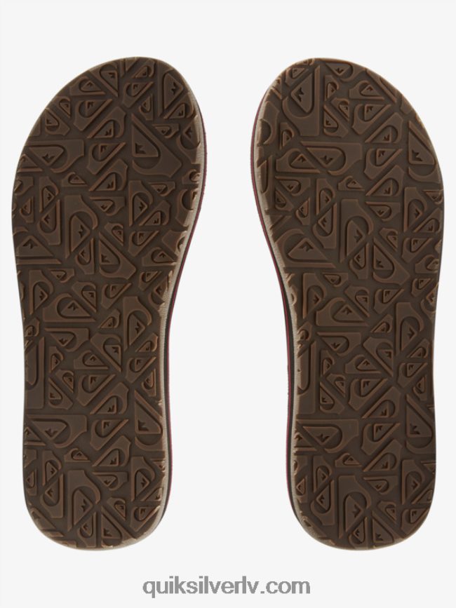 vīriešiem Quiksilver salas oāze squish slide sandales melns 88064R1155