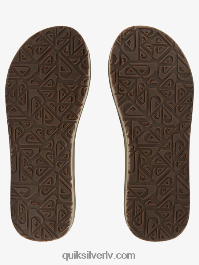 vīriešiem Quiksilver salas oāze squish slide sandales melns 88064R1156
