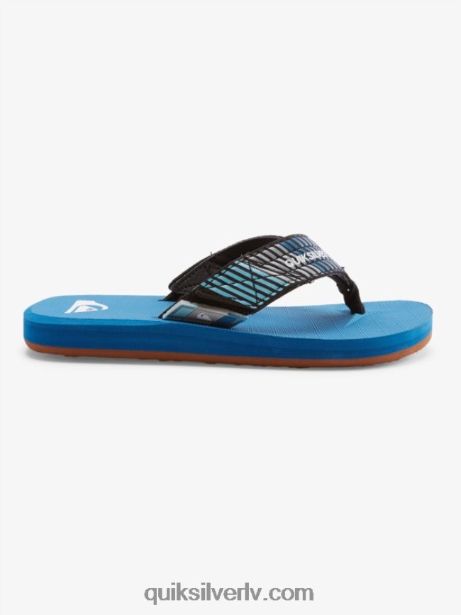 zēni Quiksilver 8-16 carver switch sandales zils 2 88064R2213