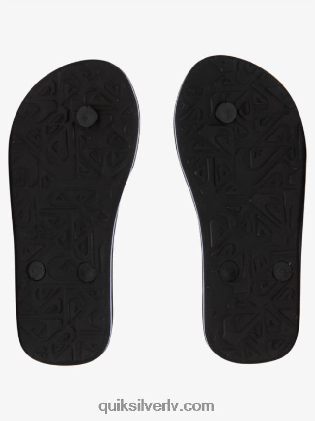 zēni Quiksilver 8-16 molokai flip-flops melns 88064R2023