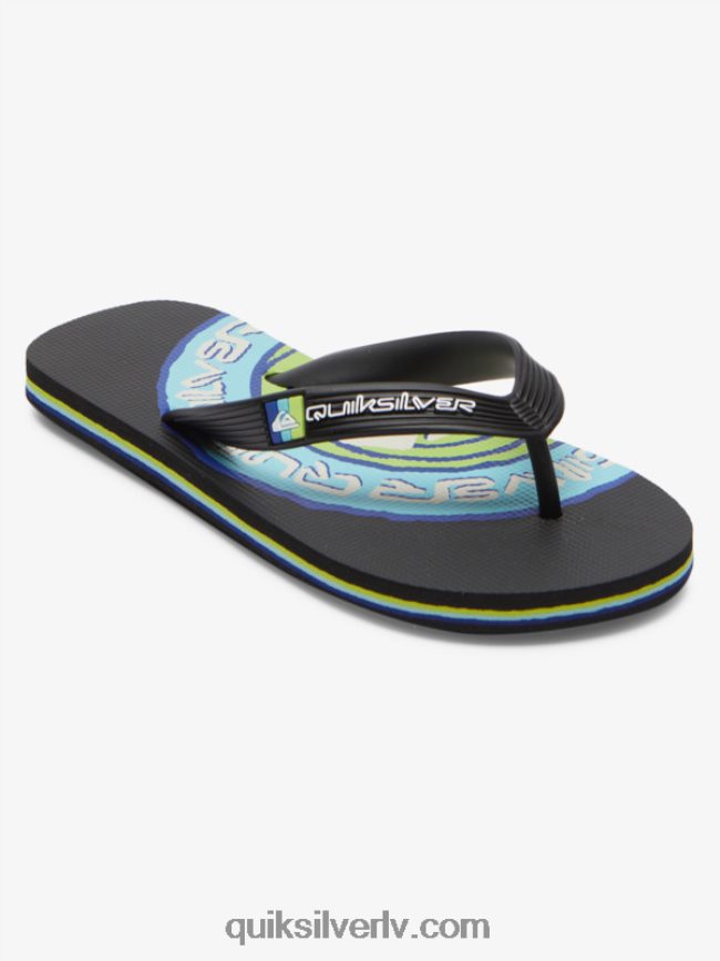 zēni Quiksilver 8-16 molokai flip-flops melns 88064R2024