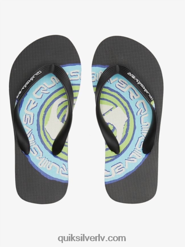 zēni Quiksilver 8-16 molokai flip-flops melns 88064R2024