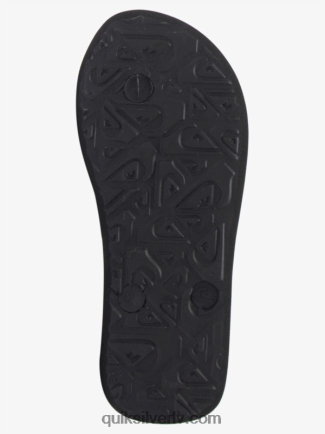 zēni Quiksilver 8-16 molokai flip-flops melns/rozā/zils 88064R2022