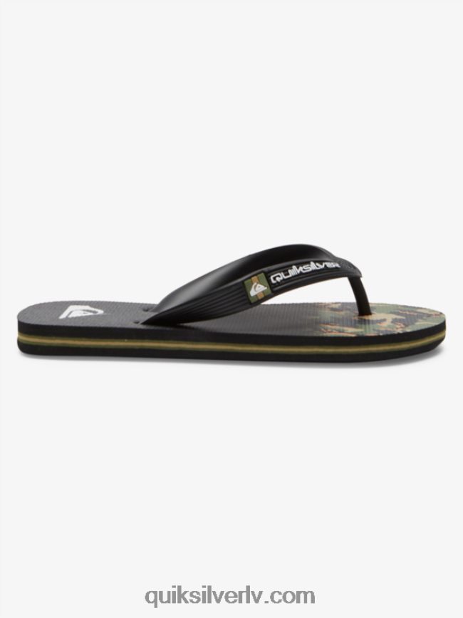 zēni Quiksilver 8-16 molokai flip-flops zaļš 1 88064R2025