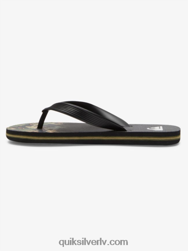 zēni Quiksilver 8-16 molokai flip-flops zaļš 1 88064R2025