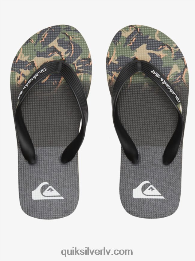 zēni Quiksilver 8-16 molokai flip-flops zaļš 1 88064R2025