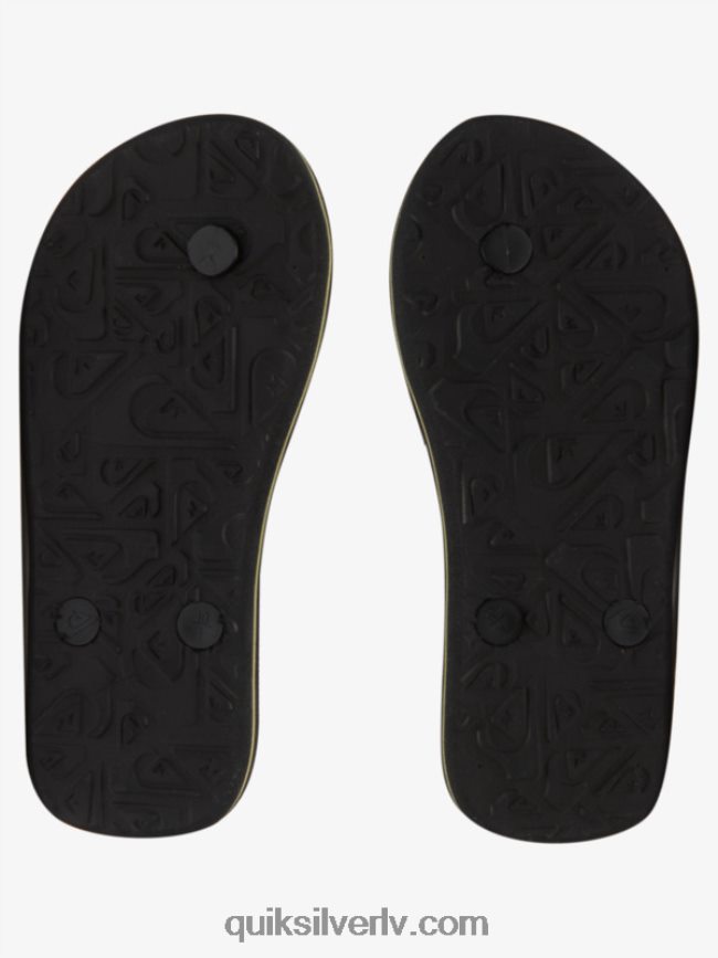 zēni Quiksilver 8-16 molokai flip-flops zaļš 1 88064R2025