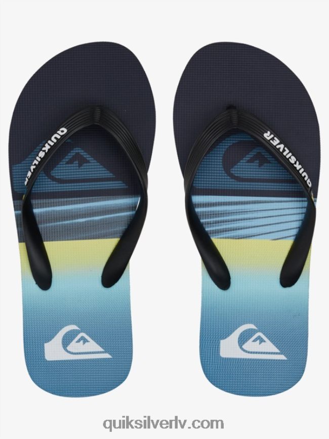 zēni Quiksilver 8-16 molokai flip-flops zils 1 88064R2031