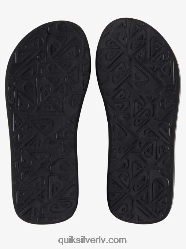 zēni Quiksilver 8-16 molokai izšūtas sandales zils 1 88064R2149