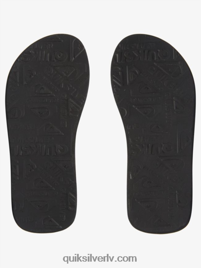 zēni Quiksilver 8-16 molokai layback jauniešu pamata sandales zaļš 1 88064R2249
