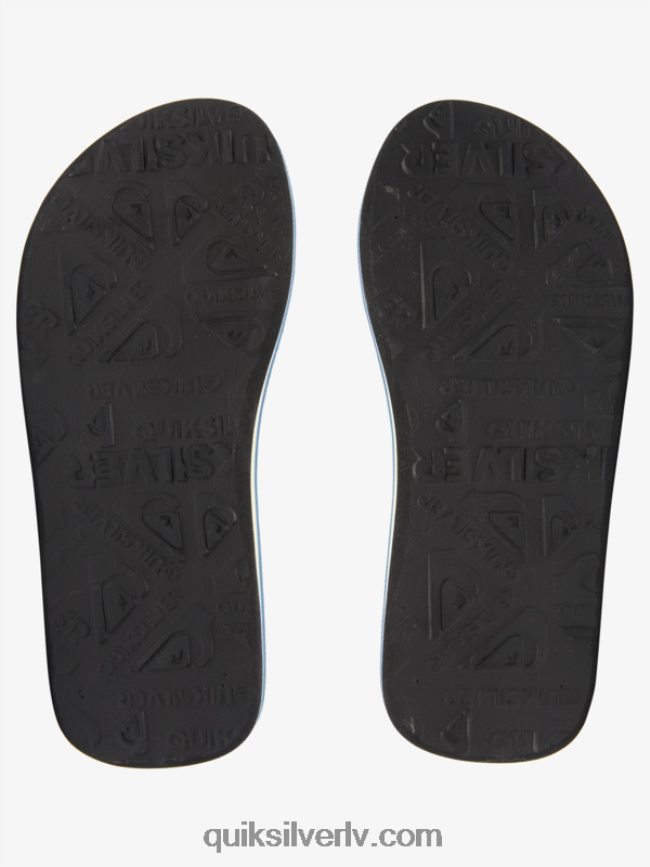 zēni Quiksilver 8-16 molokai layback jauniešu pamata sandales zils 4 88064R2251