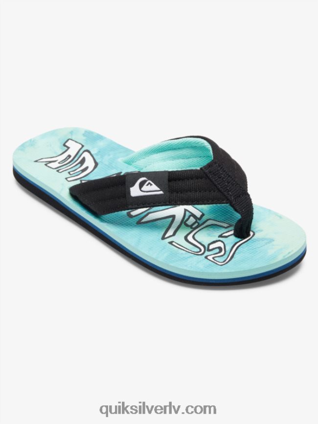zēni Quiksilver 8-16 molokai layback sandales zaļš/zils/dzeltens 88064R1994