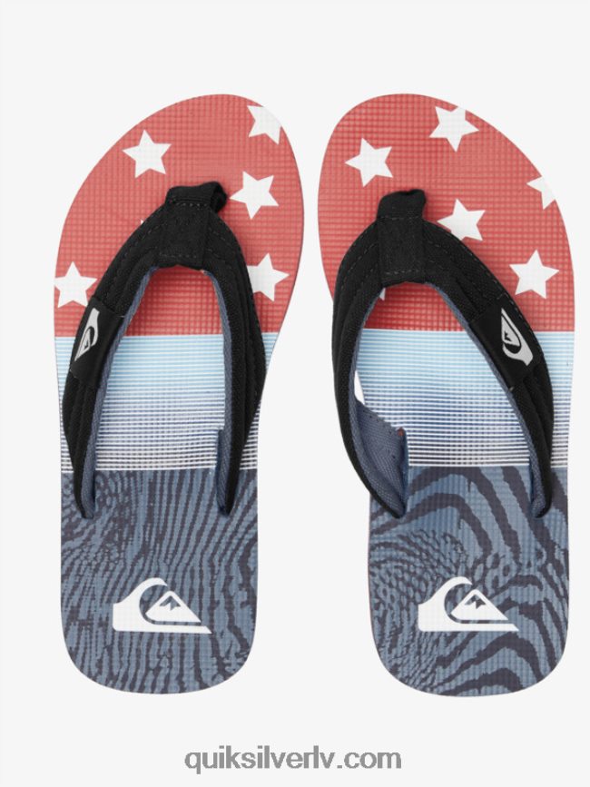 zēni Quiksilver 8-16 molokai layback sandales zils 3 88064R1992