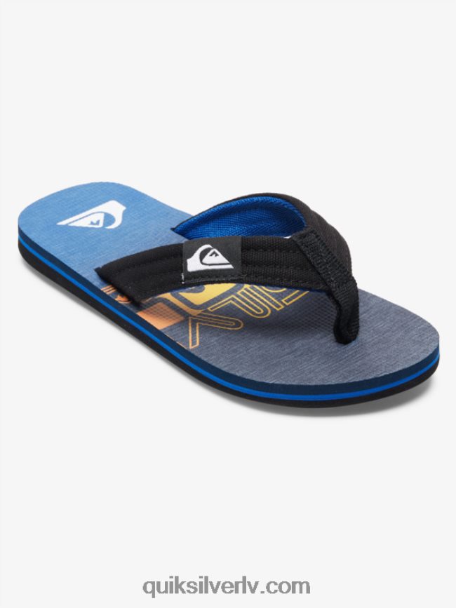 zēni Quiksilver 8-16 molokai layback sandales zils 6 88064R1998