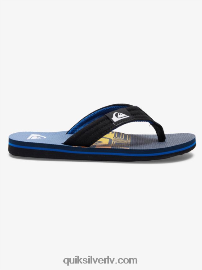 zēni Quiksilver 8-16 molokai layback sandales zils 6 88064R1998