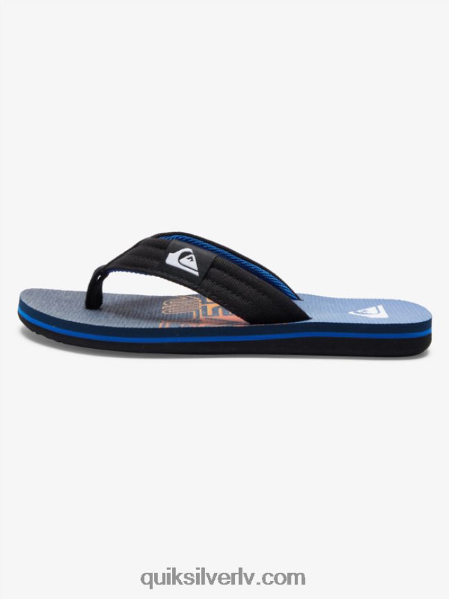 zēni Quiksilver 8-16 molokai layback sandales zils 6 88064R1998