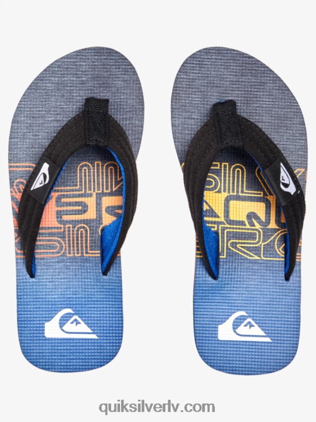zēni Quiksilver 8-16 molokai layback sandales zils 6 88064R1998