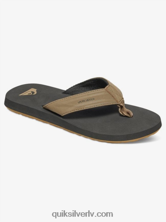 zēni Quiksilver 8-16 pērtiķu atslēgas sandales iedegums - ciets 88064R2284