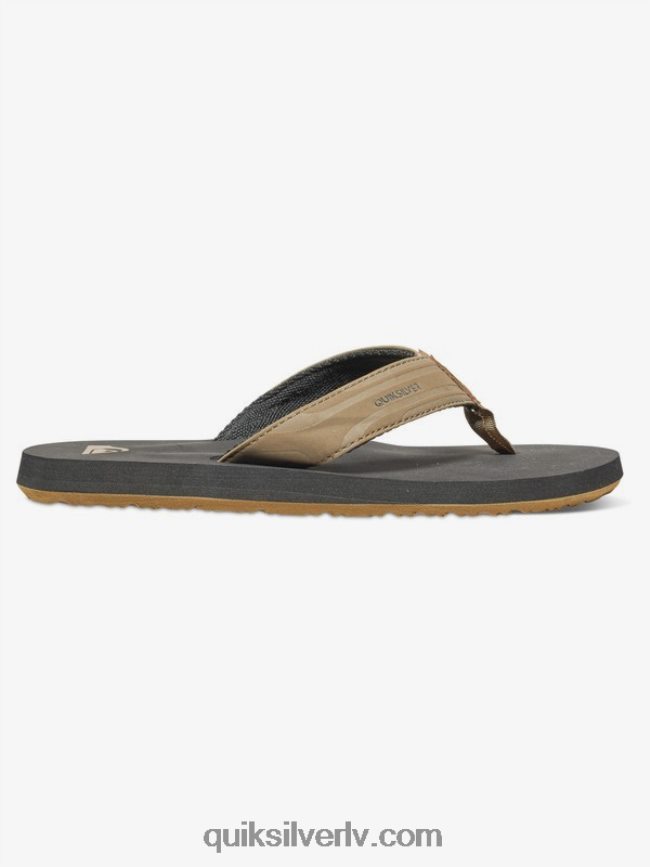 zēni Quiksilver 8-16 pērtiķu atslēgas sandales iedegums - ciets 88064R2284