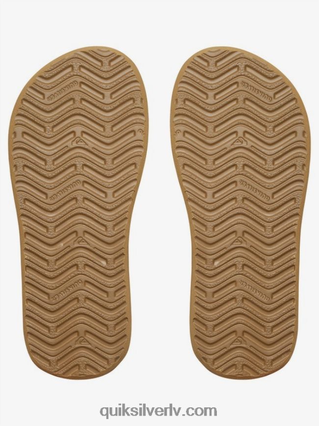 zēni Quiksilver 8-16 pērtiķu atslēgas sandales iedegums - ciets 88064R2284