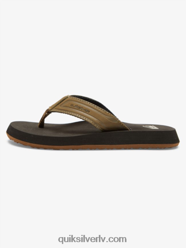 zēni Quiksilver 8-16 pērtiķu uzgriežņu atslēgas sandales iedegums 1 88064R2182
