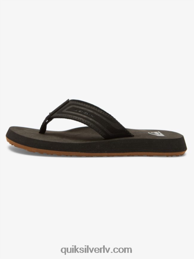 zēni Quiksilver 8-16 pērtiķu uzgriežņu atslēgas sandales melns 88064R2181