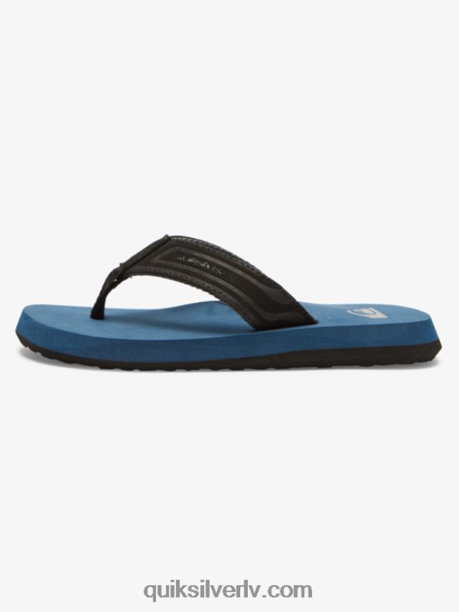 zēni Quiksilver 8-16 pērtiķu uzgriežņu atslēgas sandales zils 1 88064R2184