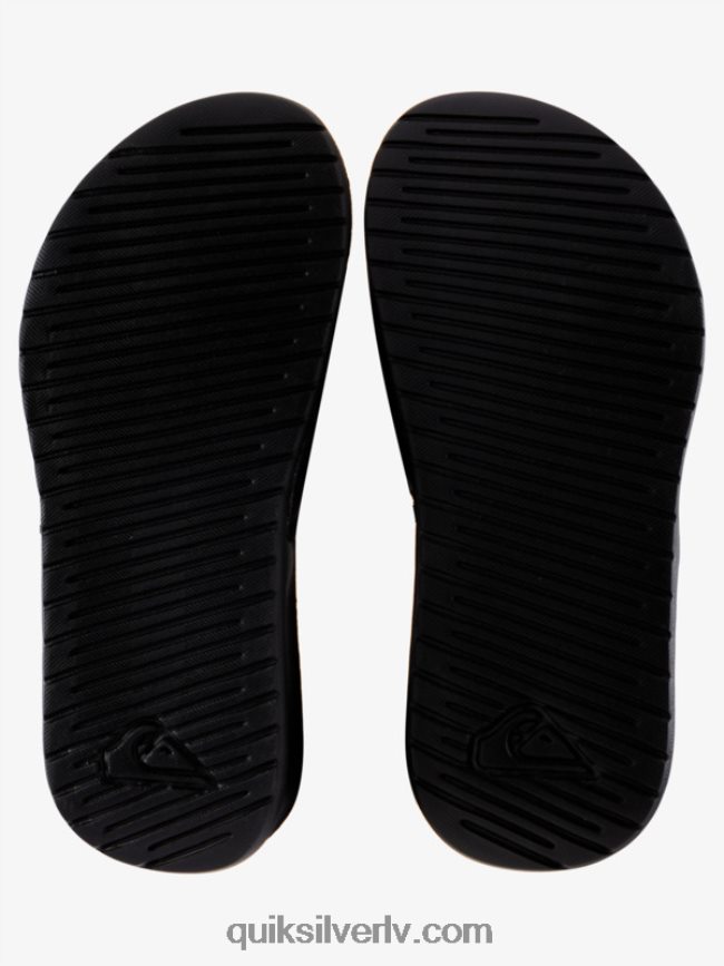 zēni Quiksilver 8-16 spilgti krasta regulēšanas slīdņi melns balts 88064R2185