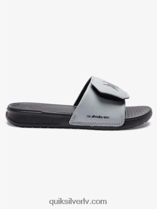 zēni Quiksilver 8-16 spilgti krasta regulēšanas slīdņi pelēks 1 88064R2186