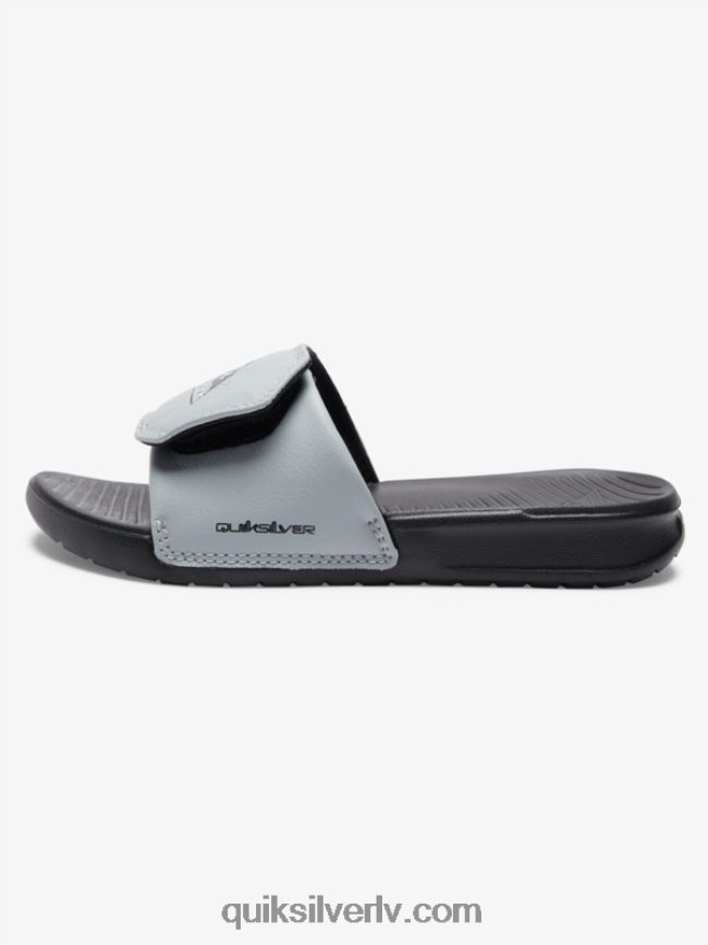 zēni Quiksilver 8-16 spilgti krasta regulēšanas slīdņi pelēks 1 88064R2186